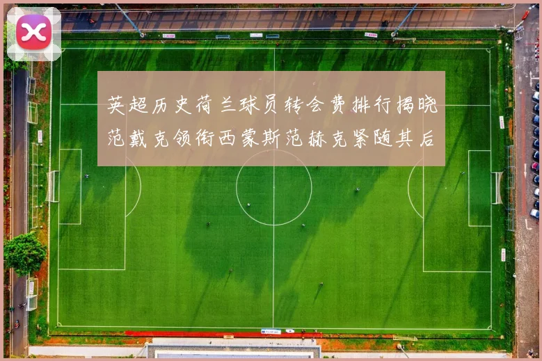 英超历史荷兰球员转会费排行揭晓范戴克领衔西蒙斯范赫克紧随其后