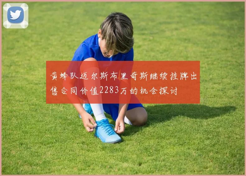 黄蜂队迈尔斯布里奇斯继续挂牌出售合同价值2283万的机会探讨